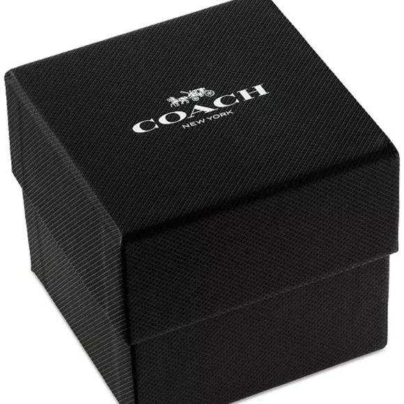 TEMPORARY PRICE DROP! Coach Plum Stainless Steel Watch - Picture 4 of 5